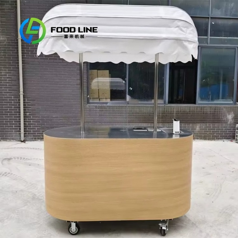 Quality Food Snacks - Carretto ambulante personalizzato di alta qualità