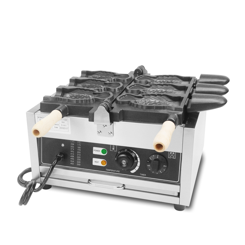 Food Processor Snacks - Commerciale 3 pezzi gelato a forma