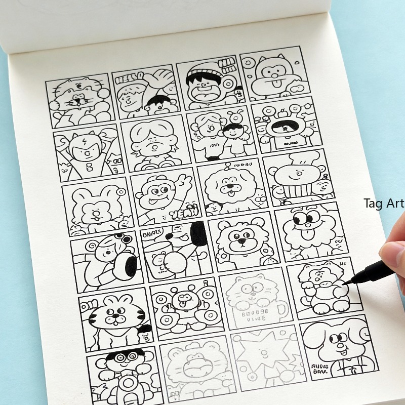 Food And Snacks Coloring Book Bold And Easy - Libro illustrato per alleviare l'ansia, album
