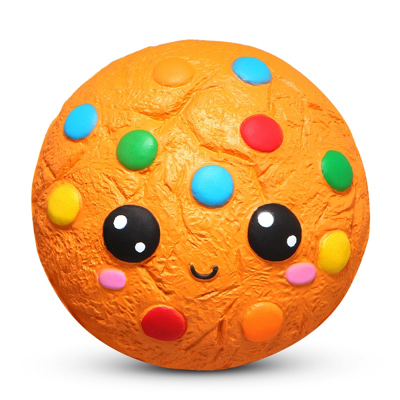 Food Or Snacks - Jumbo Squishy Food Biscotto al cioccolato