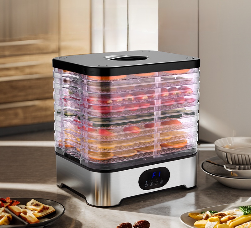 Food And Snacks Ideas - Essiccatore Intelligente 110-240V per Alimenti, Multifunzione,