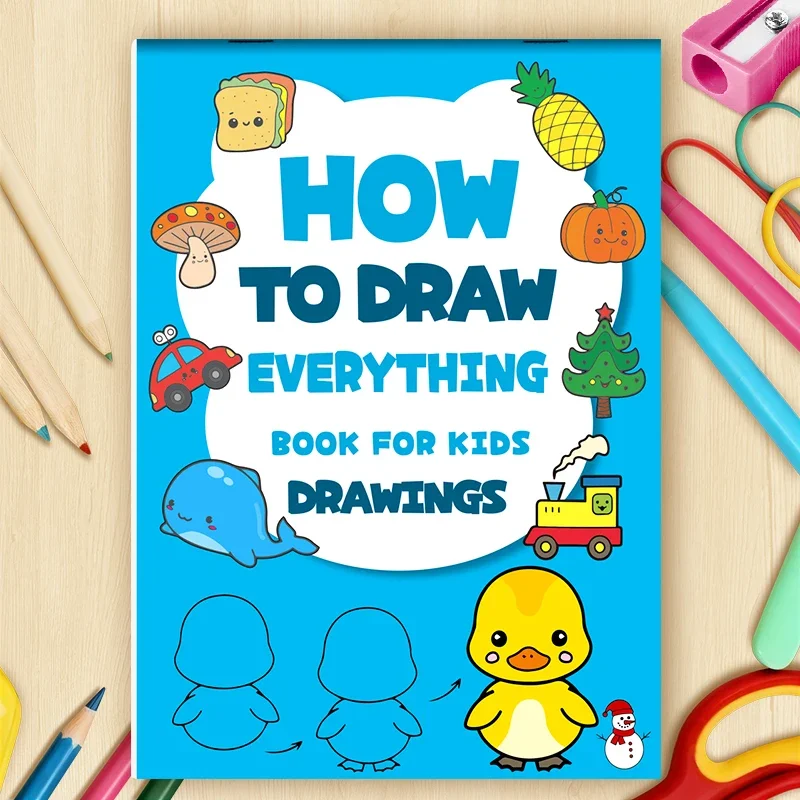 Food And Snacks Coloring Book Bold And Easy - Libro di Attività per Bambini con