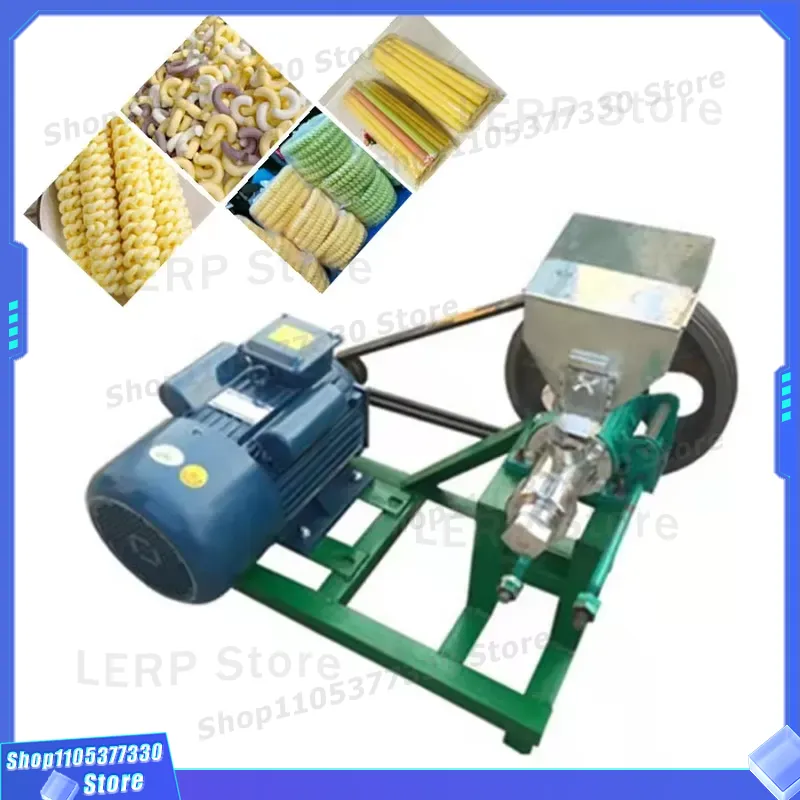 Food Processor Snacks - Mini Macchina per Popcorn Domestica, Estrusore