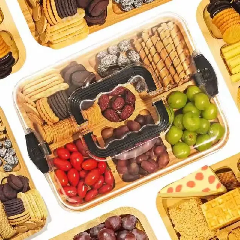 Food Snacks For Camping - Tagliere in Legno per Formaggi e