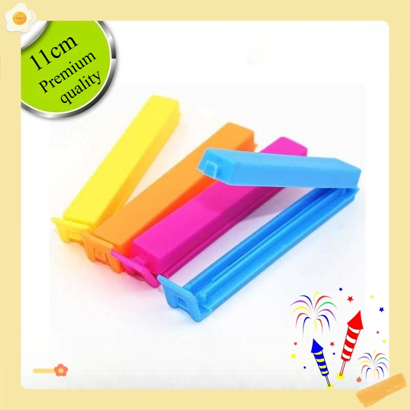 Food And Snacks Ideas - Confezione multipla clip sigillanti in plastica