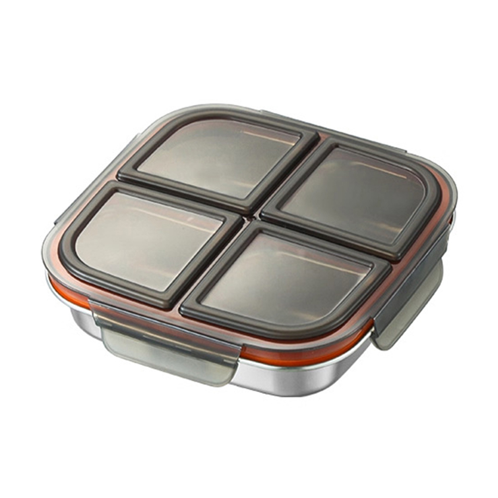Food Snacks For Camping - Confezione da 2 contenitori per snack
