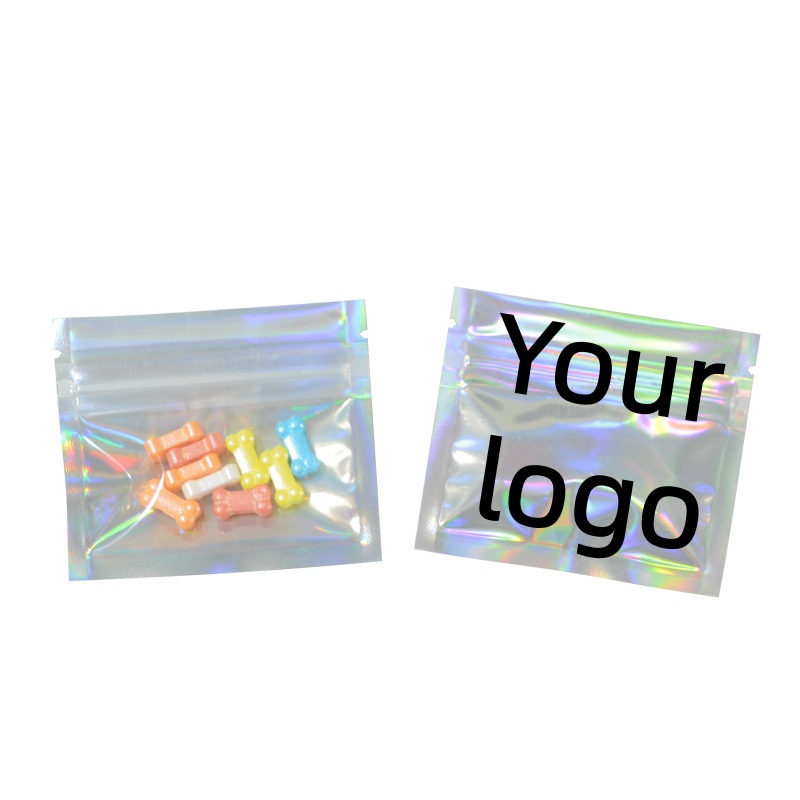 Food Or Snacks - 100/500/1000PCS Richiudibili Ologramma Trasparente Sacchetti di