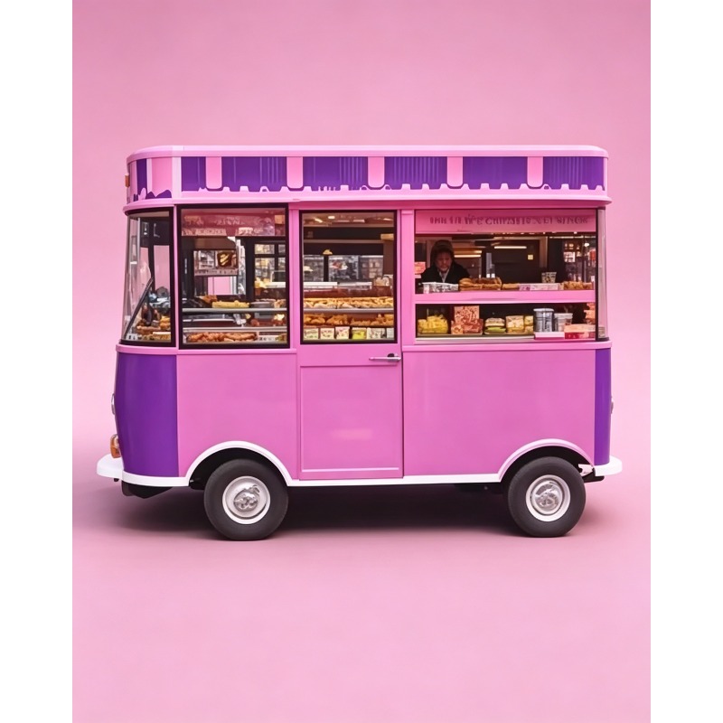 Quality Food Snacks - Food Truck Multifunzionale di Alta Qualità,