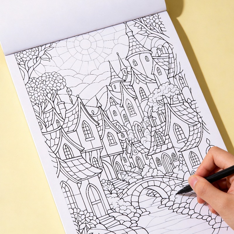 Food And Snacks Coloring Book Bold And Easy - Libro da colorare per adulti con