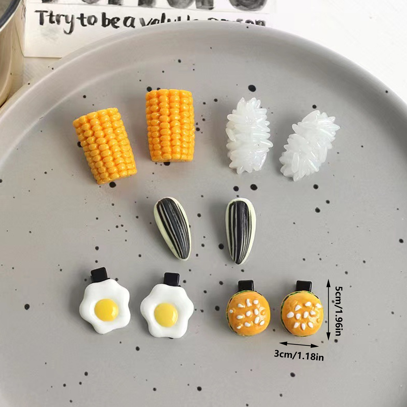 Set di mini fermagli per capel - Food Or Snacks recensione e prezzo