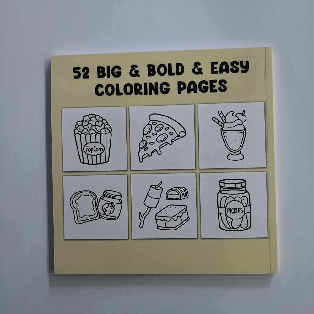 Alimenti, bevande e dessert Li - Food And Snacks Coloring Book Bold And Easy recensione e prezzo