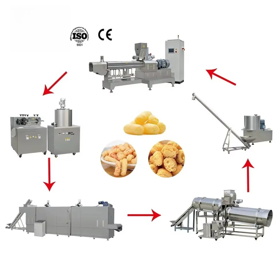 Linea di produzione soffiata d - Quality Food Snacks recensione e prezzo