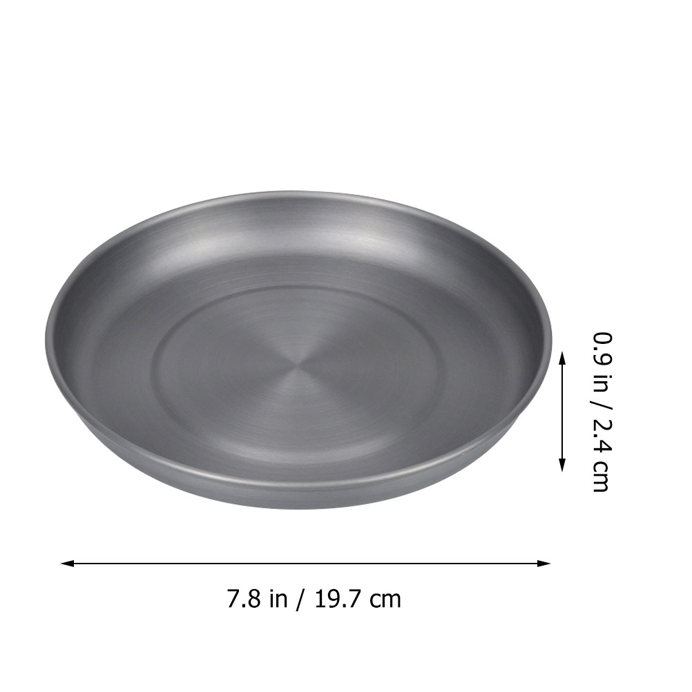 1 Pezzo Piatto da Cena in Lega - Food Snacks For Camping recensione e prezzo