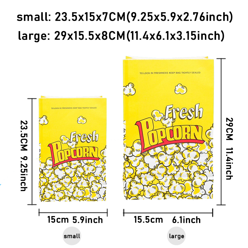Sacchetti di carta gialli da 1 - Food Snacks For Christmas recensione e prezzo