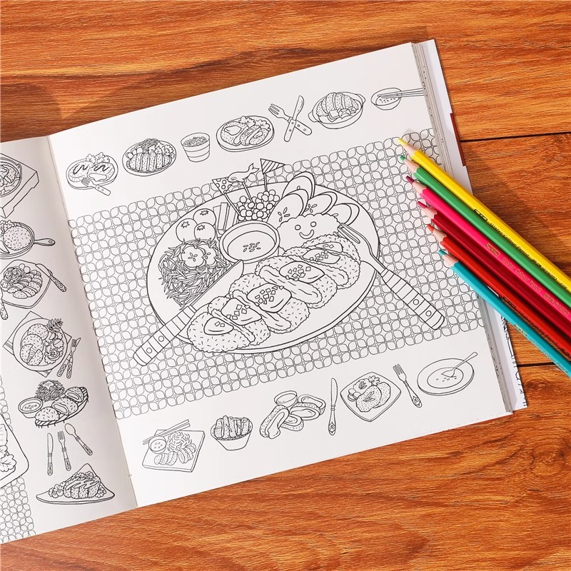 Coreano Delizioso Il Tempo di  - Food And Snacks Coloring Book Bold And Easy recensione e prezzo