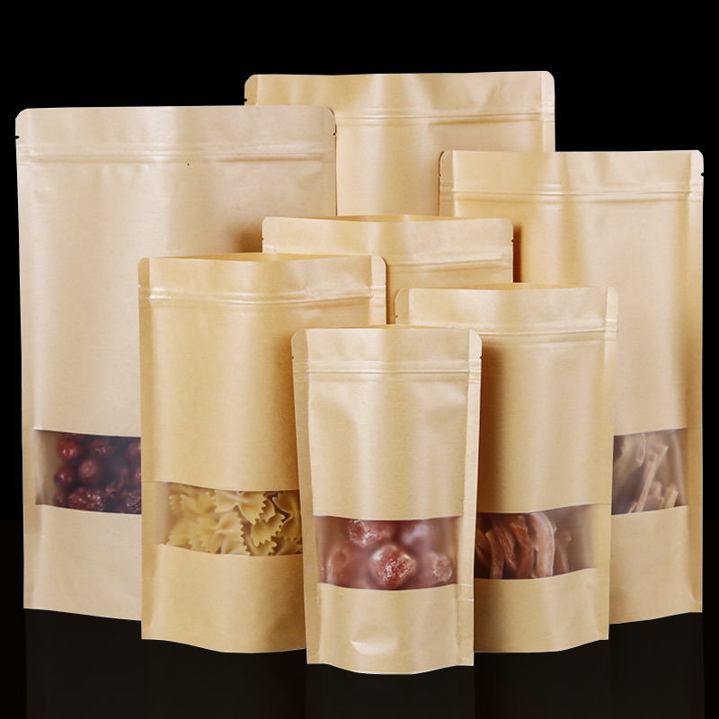 100 pezzi marrone Doypack Kraf - Food Snacks Packets recensione e prezzo
