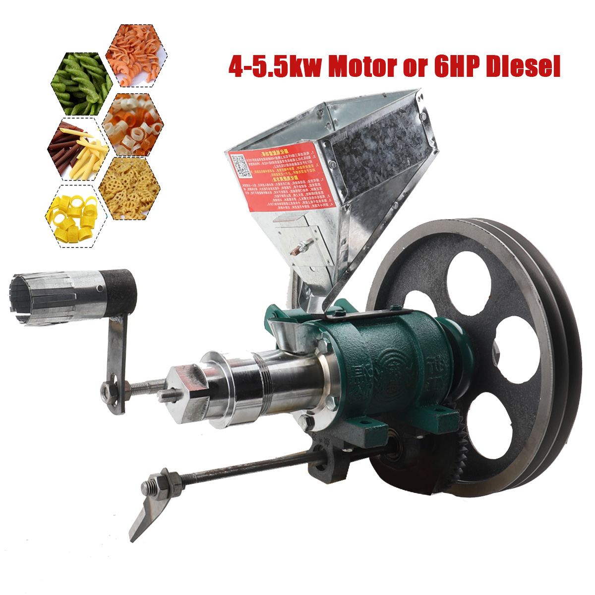 25Kg/h Snack Extruder Mais Ris - Food Processor Snacks recensione e prezzo