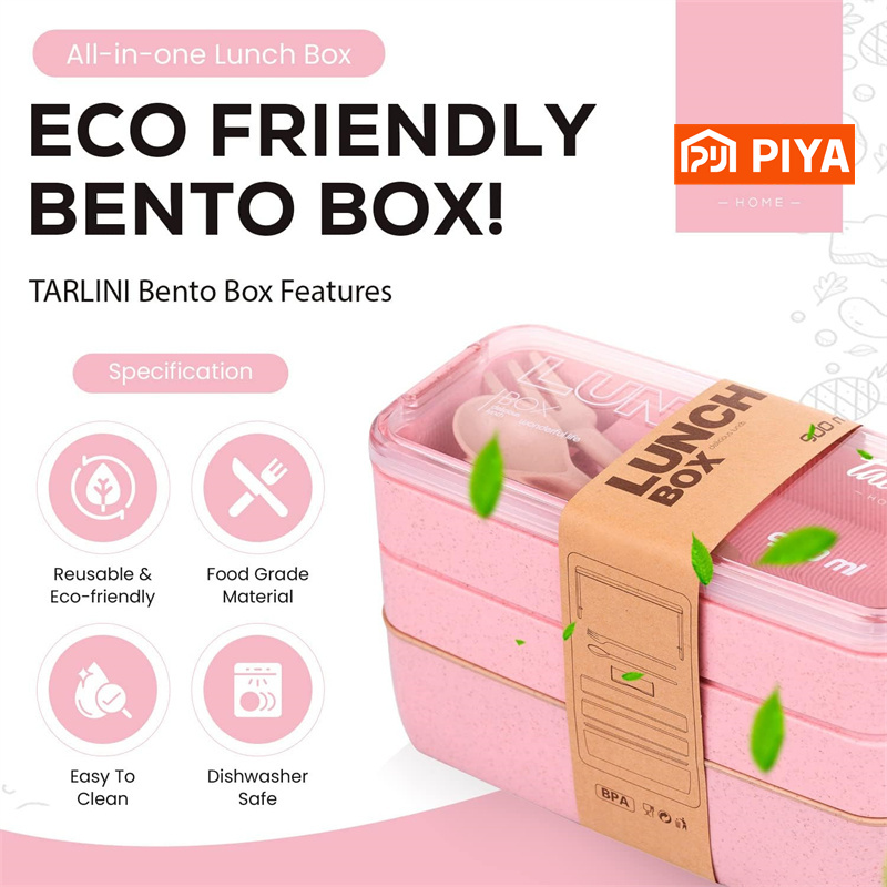 3-In-1 scomparto Bento Box In  - Food Or Snacks recensione e prezzo