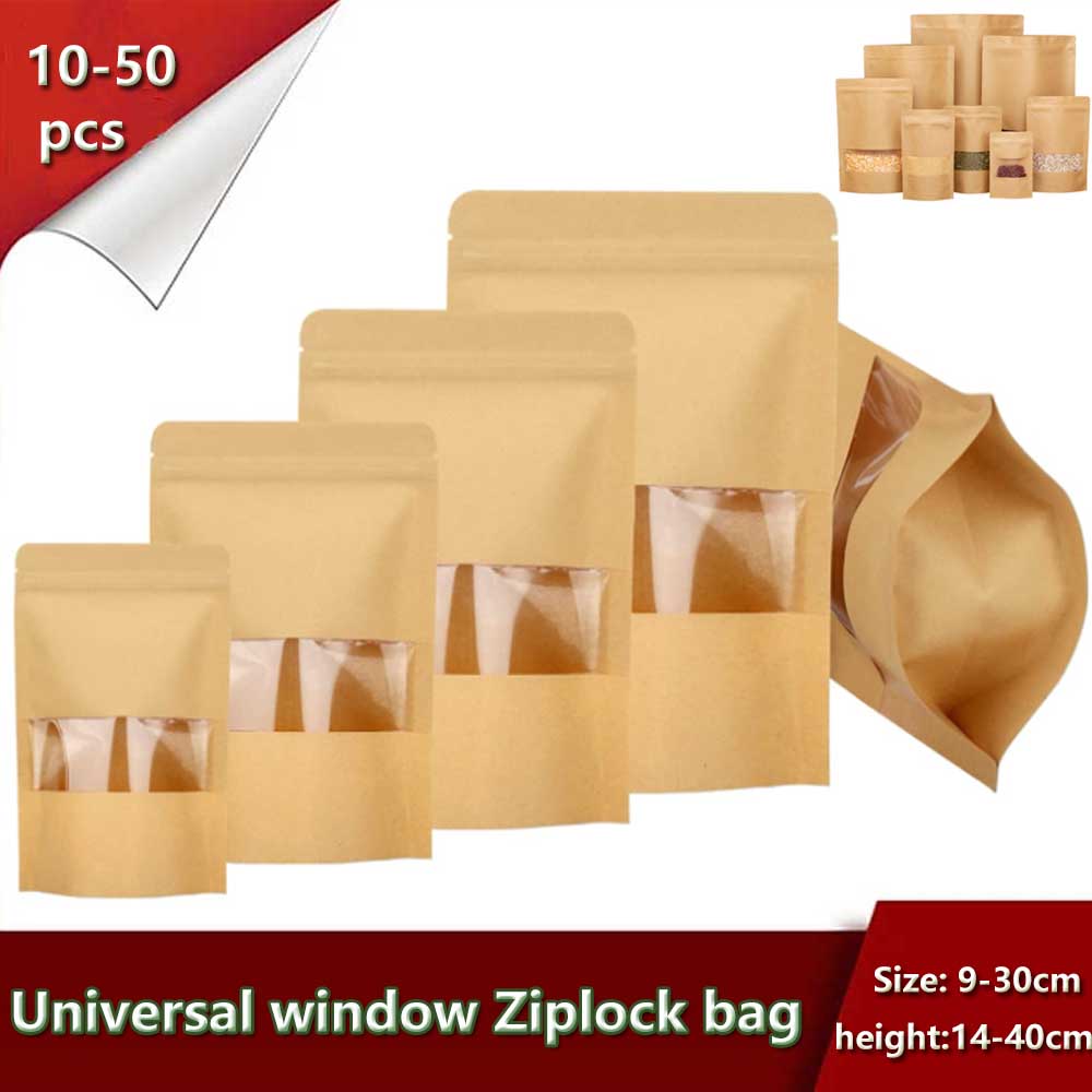10-50 pezzi sacchetti per fine - Food Or Snacks recensione e prezzo