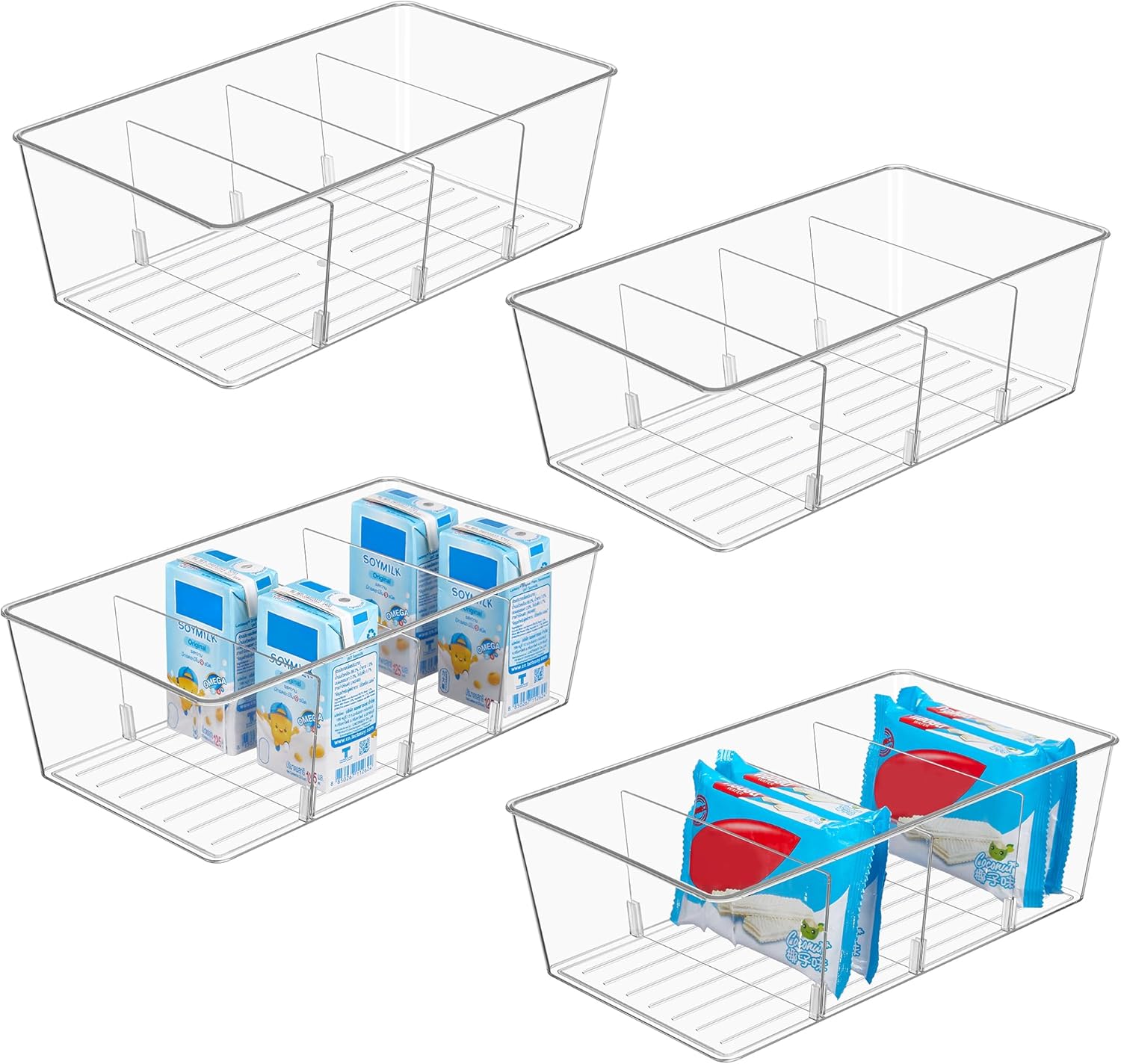 Set di 4 Contenitori Organizza - Food Snacks Packets recensione e prezzo