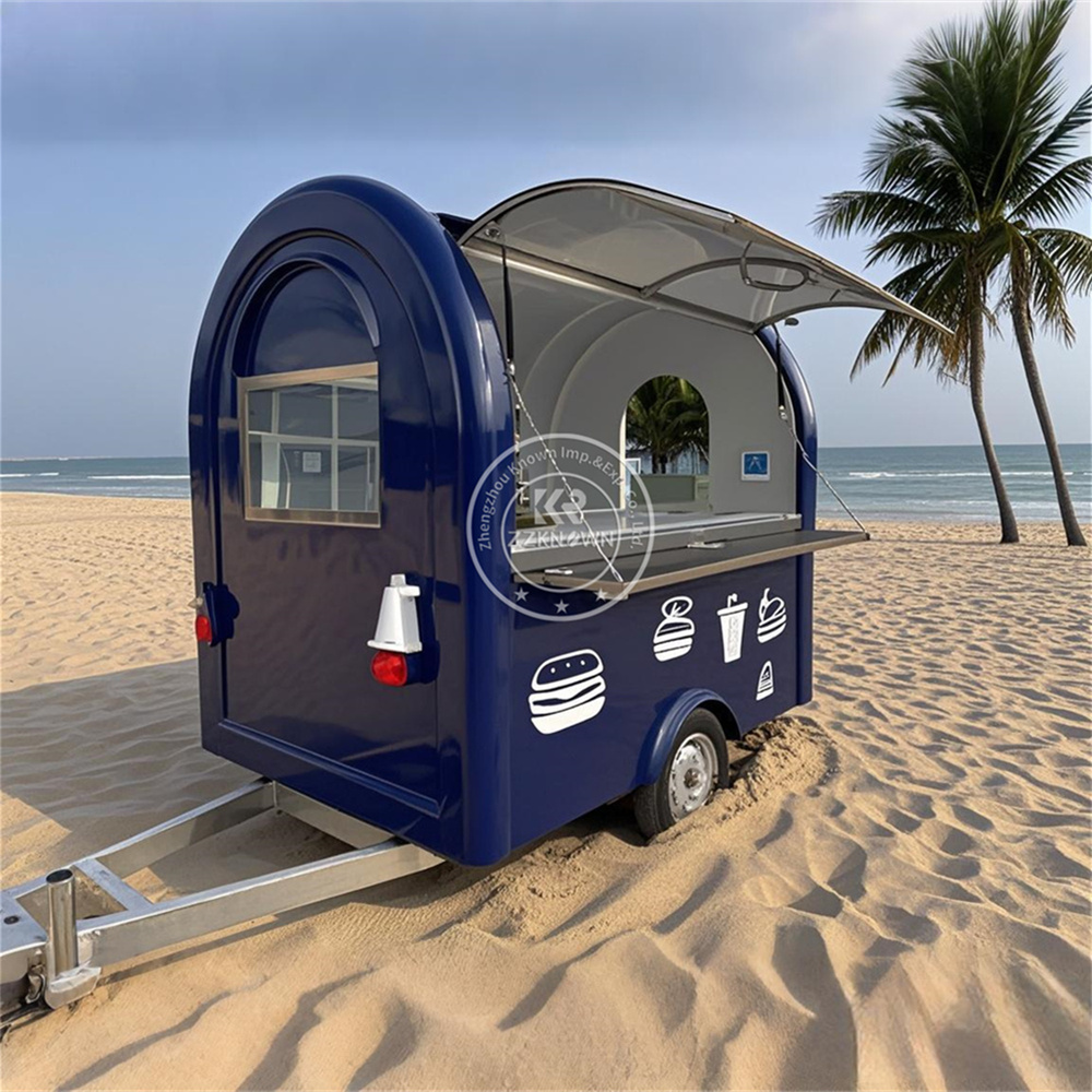Rimorchio per fast food mobile - Quality Food Snacks recensione e prezzo